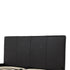 Prado 4FT6 Bed - Brown Faux Leather